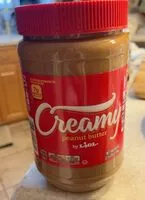 Mängden socker i Creamy peanut butter