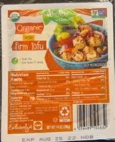 Mängden socker i Organic Tofu