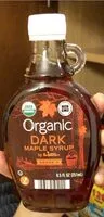 Mängden socker i Organic maple syrup