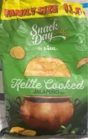 Mängden socker i Snack day kettle cooked jalapeño flavored