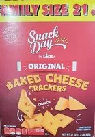 Mängden socker i Baked cheese crakers