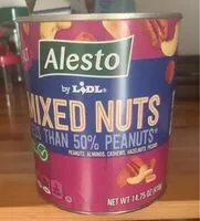 Mängden socker i Mixed Nuts