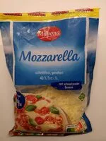 Mängden socker i Mozzarella