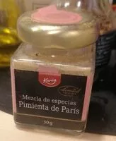 Mängden socker i Pariser Pfeffer