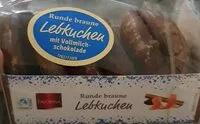 Mängden socker i Runde braune Lebkuchen Vollmilch