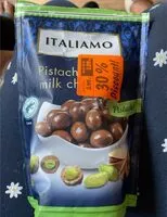 Mängden socker i Pistachios with milk chocolate