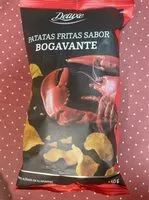 Mängden socker i Patatas fritas sabor bogavante