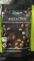 Mängden socker i Pistachos cubiertos de chocolate con leche