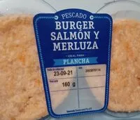 Mängden socker i Burguer salmón y merluza