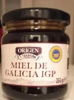 Mängden socker i Miel de galicia IGP