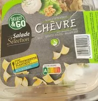 Mängden socker i Salade sélection chèvre