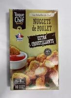 Mängden socker i Nuggets de poulet extra croustillant