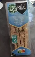 Mängden socker i Sandwich saumon yaourt