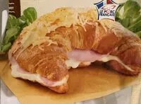 Mängden socker i croissants aux jambons