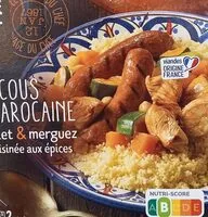 Mängden socker i couscous à la marocaine