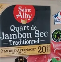 Mängden socker i Quart de jambon sec