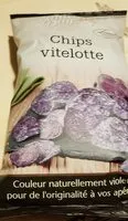 Mängden socker i Chips vitelotte