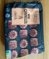 Mängden socker i Cannelés