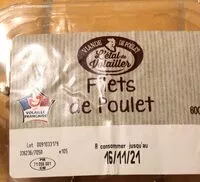 Mängden socker i Filets de poulet