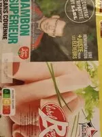 Mängden socker i Jambon supérieur