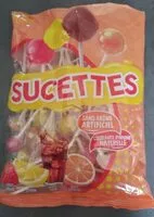 Mängden socker i Sucettes