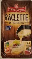 Mängden socker i Raclette en tranchettes