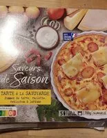 Mängden socker i Tarte à la savoyarde saveurs de saison
