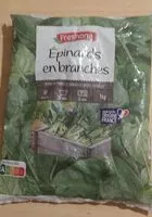 Mängden socker i Épinards en branche