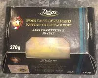 Mängden socker i Foie gras de canard entier du Sud ouest