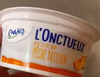 Mängden socker i L'onctueux sur lit à la pêche saveur passion