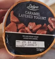Mängden socker i Caramel yogurt