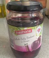 Mängden socker i Whole baby beetroot