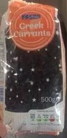 Mängden socker i Greek Currants