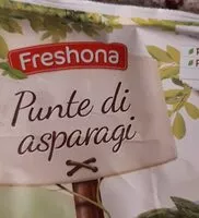 Mängden socker i Punte di asparagi