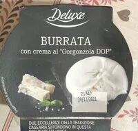 Mängden socker i Burrata con crema al “Gongorzola DOP”