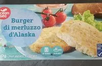 Mängden socker i Burger di merluzzo d'Alaska