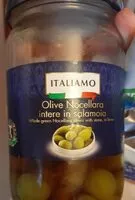 Mängden socker i Whole green Nocellara olives with stones, in brine