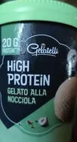 Mängden socker i High proteine gelato alla nocciola