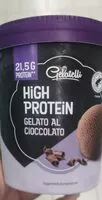 Mängden socker i High protein Gelato al cioccolato
