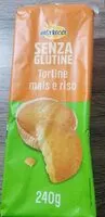 Mängden socker i Tortine mais e riso