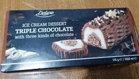 Mängden socker i ice cream dessert TRIPLE CHOCOLATE