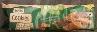 Mängden socker i Vegan Cookies Dark chocolate and caramel
