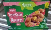 Mängden socker i Vegan végétable nuggets spicy