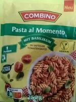 Mängden socker i Pasta al Momento mit Basilikum in sag Tiger Tomatensauce
