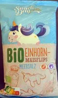 Mängden socker i Bio Einhorn Maisflips Meersalz