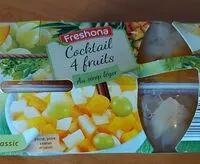 Mängden socker i Cocktail 4 fruit