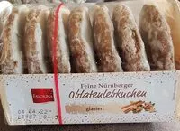 Mängden socker i Feine Nürnberger Oblatenlebkuchen glasiert