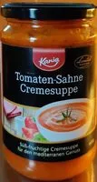 Mängden socker i Tomaten Sahne Cremesuppe