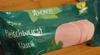 Mängden socker i vegane Fleischwurst Klassik