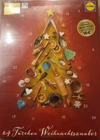 Mängden socker i 24 Türchen Weihnachtszauber